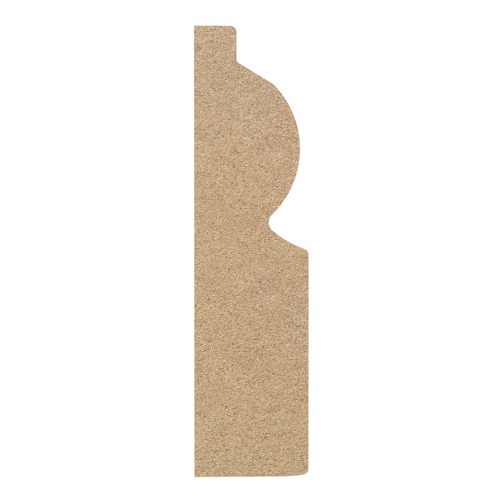 Primed White MDF Torus Architrave (L)2100mm (W)69mm (T)18mm