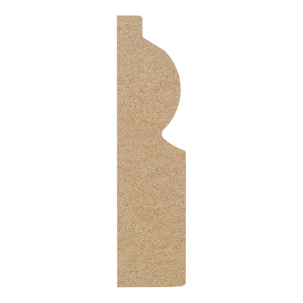 Primed White MDF Torus Architrave (L)2100mm (W)69mm (T)18mm