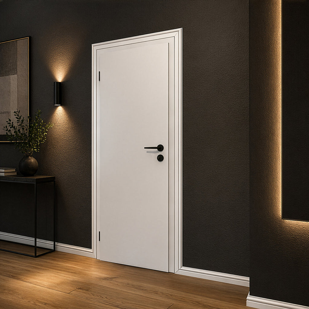 Primed White MDF Torus Architrave (L)2100mm (W)69mm (T)18mm
