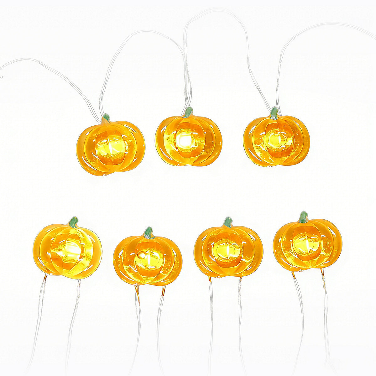 Pumpkin Battery-powered Warm white 20 LED Indoor String lights