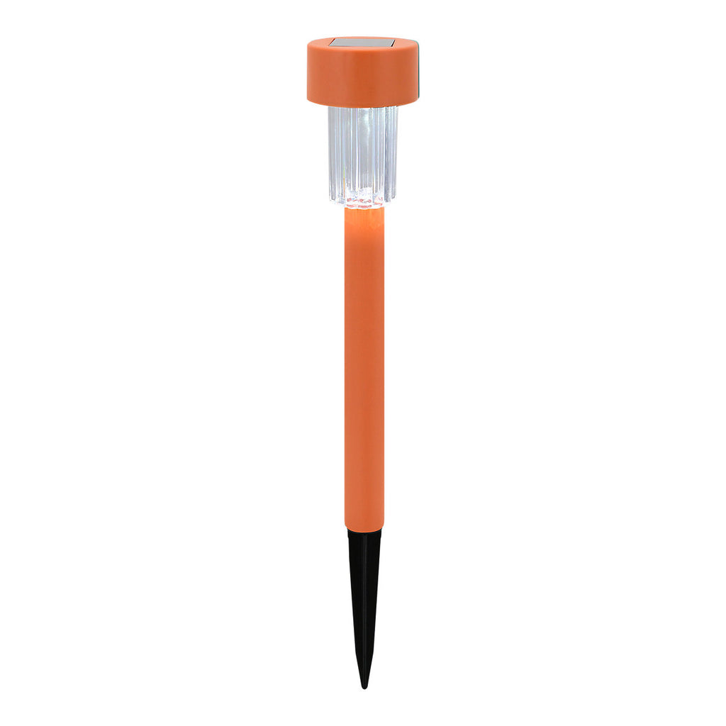 Red Solar-powered 3lm Integrated LED Outdoor Stake light