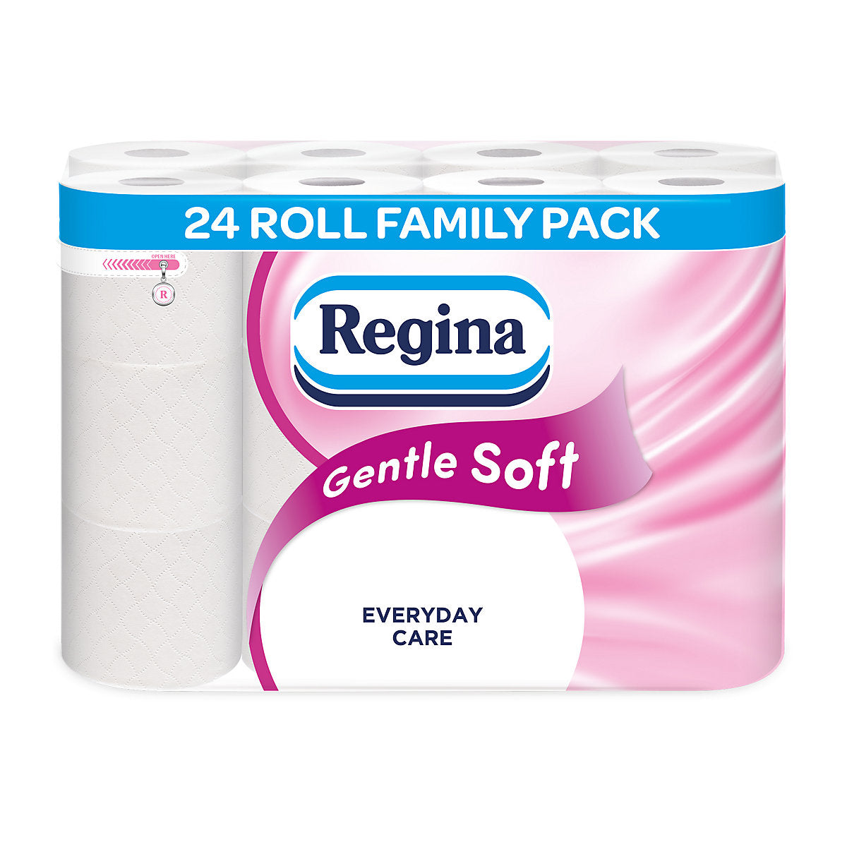 Regina Gentle Soft White Toilet roll, Pack of 24