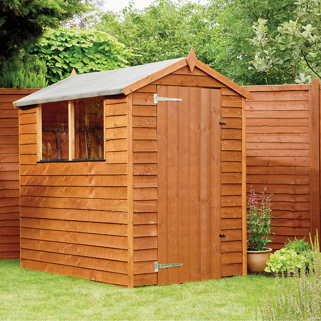 Ronseal 5 Year Fence Life+ Medium oak Matt Exterior Shed & fence Protector Wood paint, 5L Tub