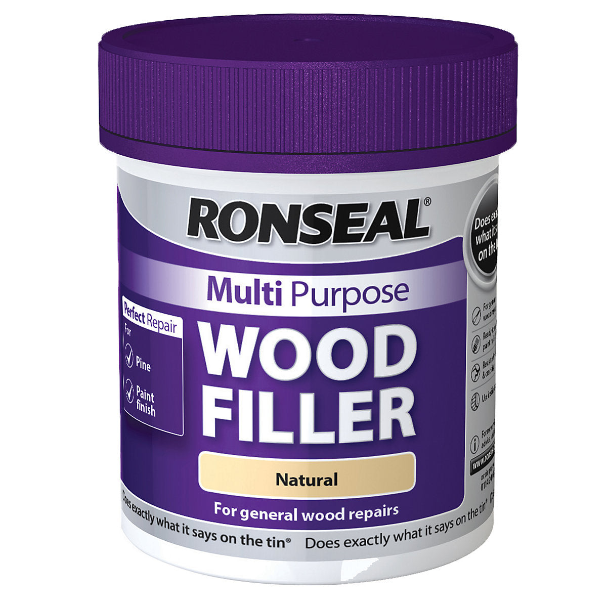 Ronseal Multi purpose Natural Ready mixed Filler, 250g Tub - 34735