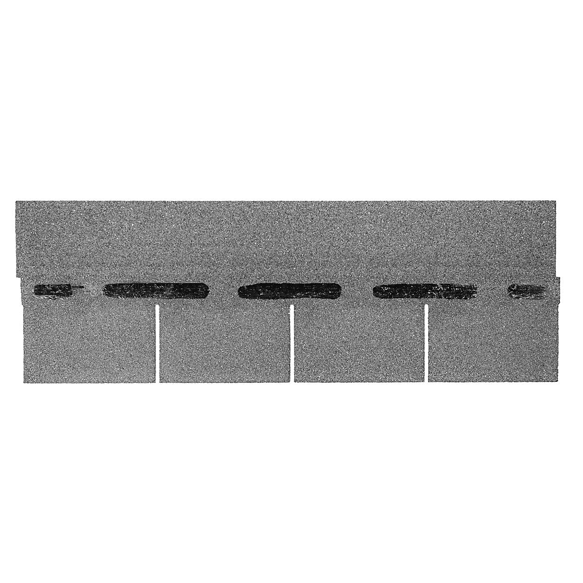 Roof Pro Grey Square Roof shingle (L)1m (W)340mm, Pack of 16