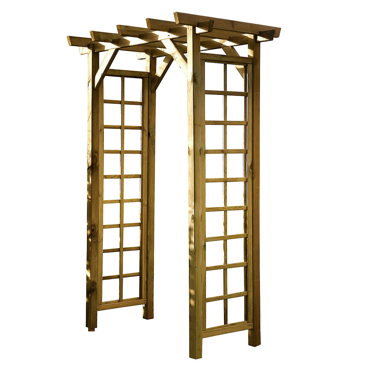Rowlinson Square top Softwood Arch (H) 2.25m (W) 1.5m (D) 0.9m
