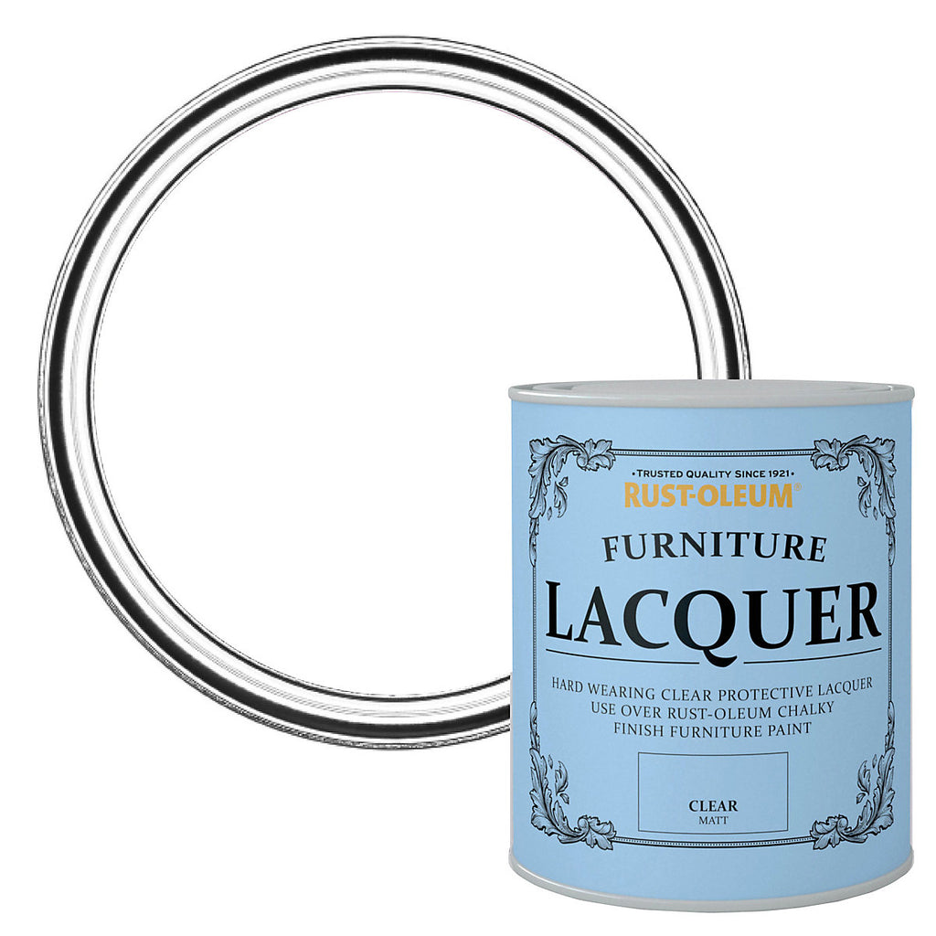 Rust-Oleum Clear Matt Multi-surface Furniture Lacquer, 750ml