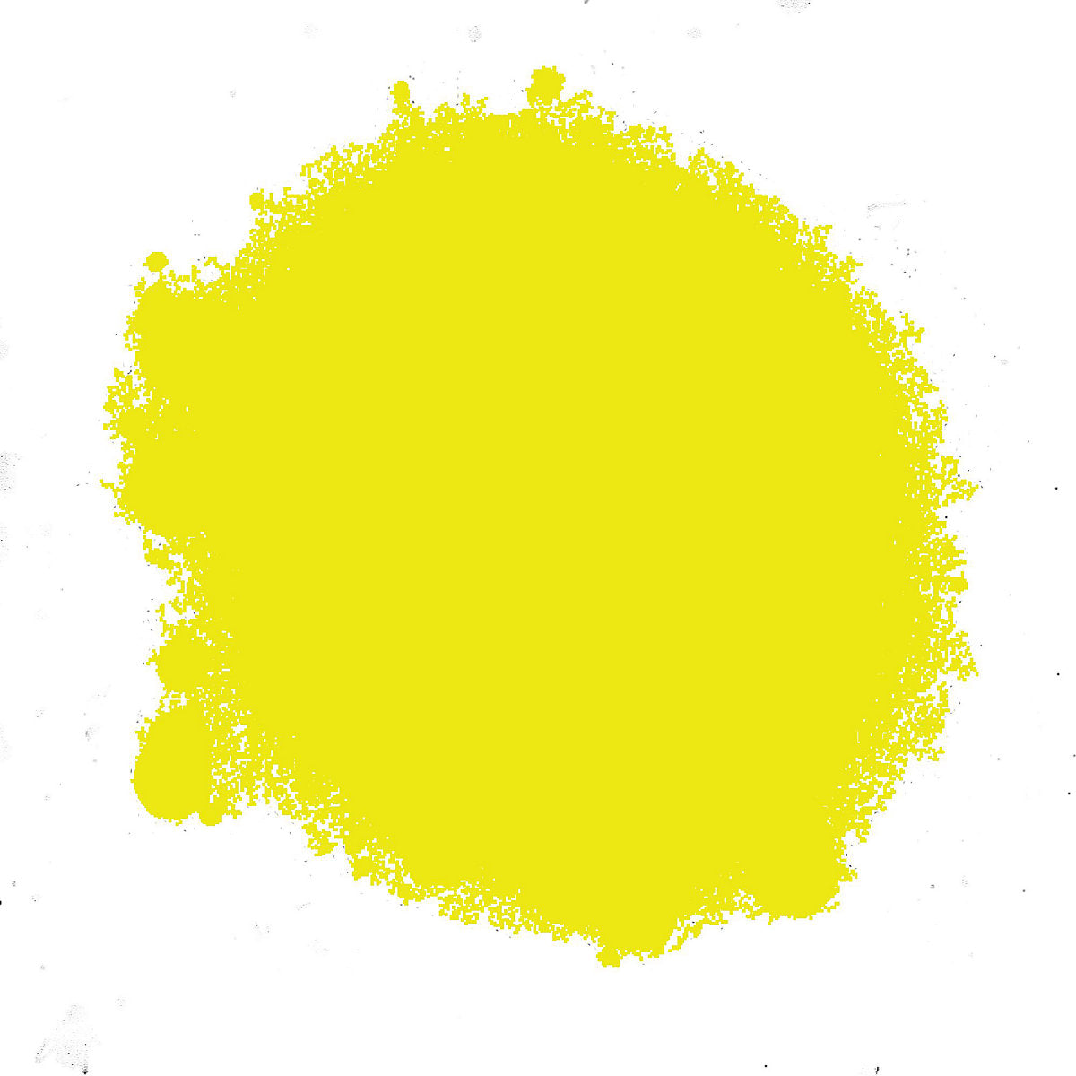 Rust-Oleum High glow Yellow Matt Fluorescent effect Multi-surface Spray paint, 400ml