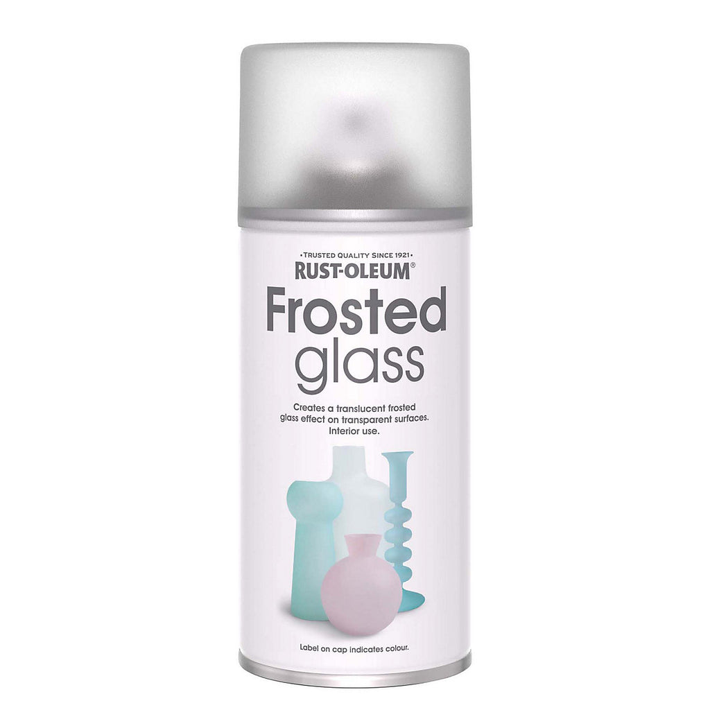 Rust-Oleum Mint Matt Frosted glass effect Topcoat Spray paint, 150ml