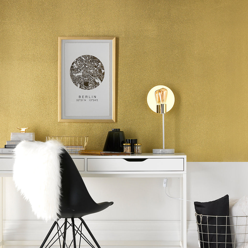 Rust-Oleum Ultra Shimmer Gold Glitter effect Mid sheen Multi-surface Topcoat Paint glitter, 750ml