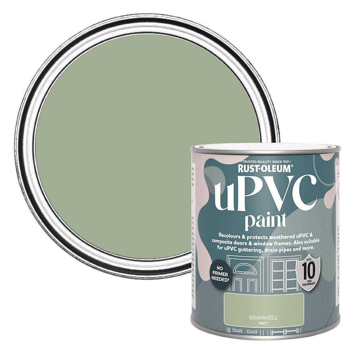 Rust-Oleum uPVC Bramwell Matt Paint, 750ml