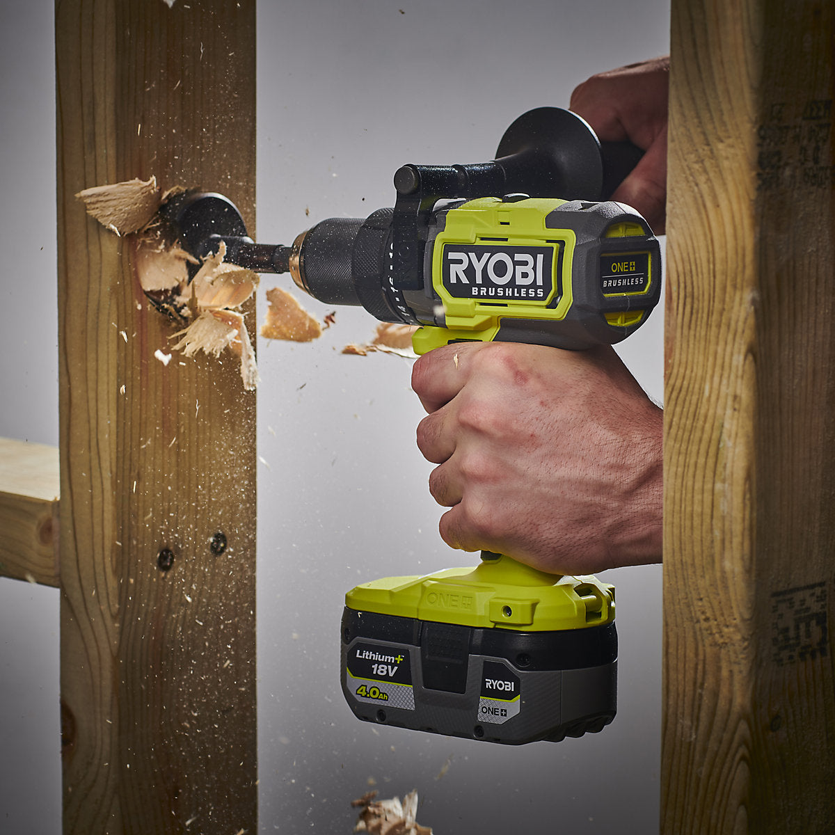 Ryobi 18V One+ Brushless Cordless Combi drill (Bare Tool) - RPD18BL2-0