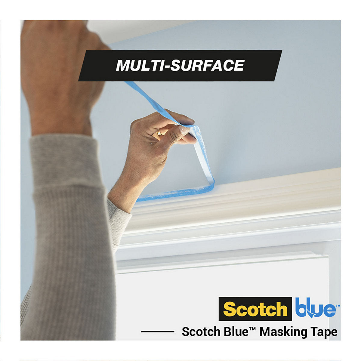 ScotchBlue Blue Masking Tape (L)41m (W)48mm, Pack of 3