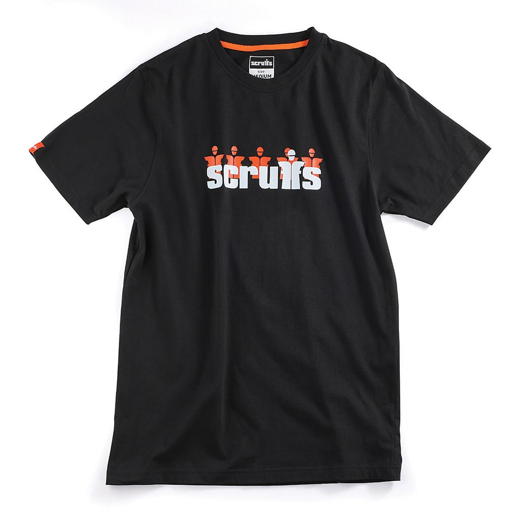 Scruffs Graphic Tee Black T-shirt Large