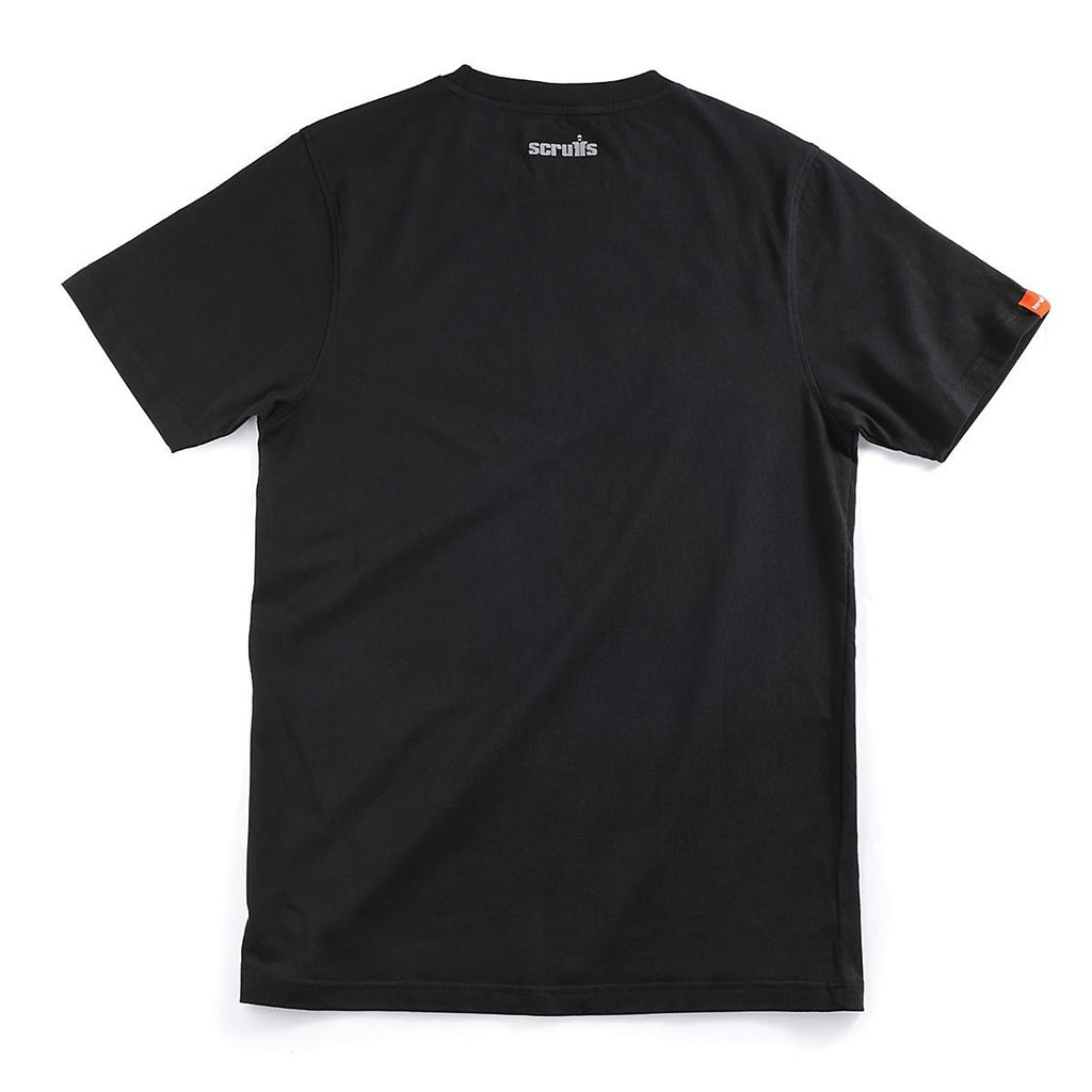 Scruffs Graphic Tee Black T-shirt Large