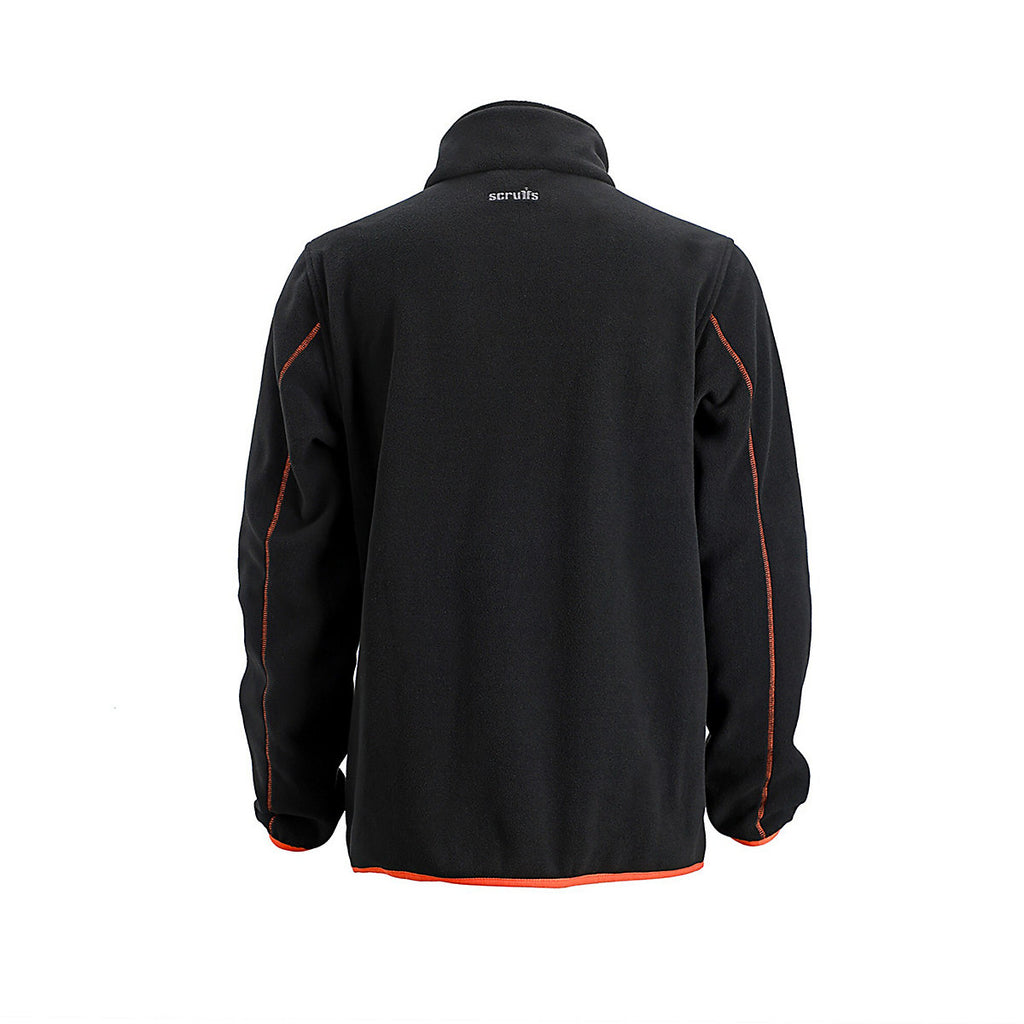Scruffs Harbour Black Fleece jacket Large