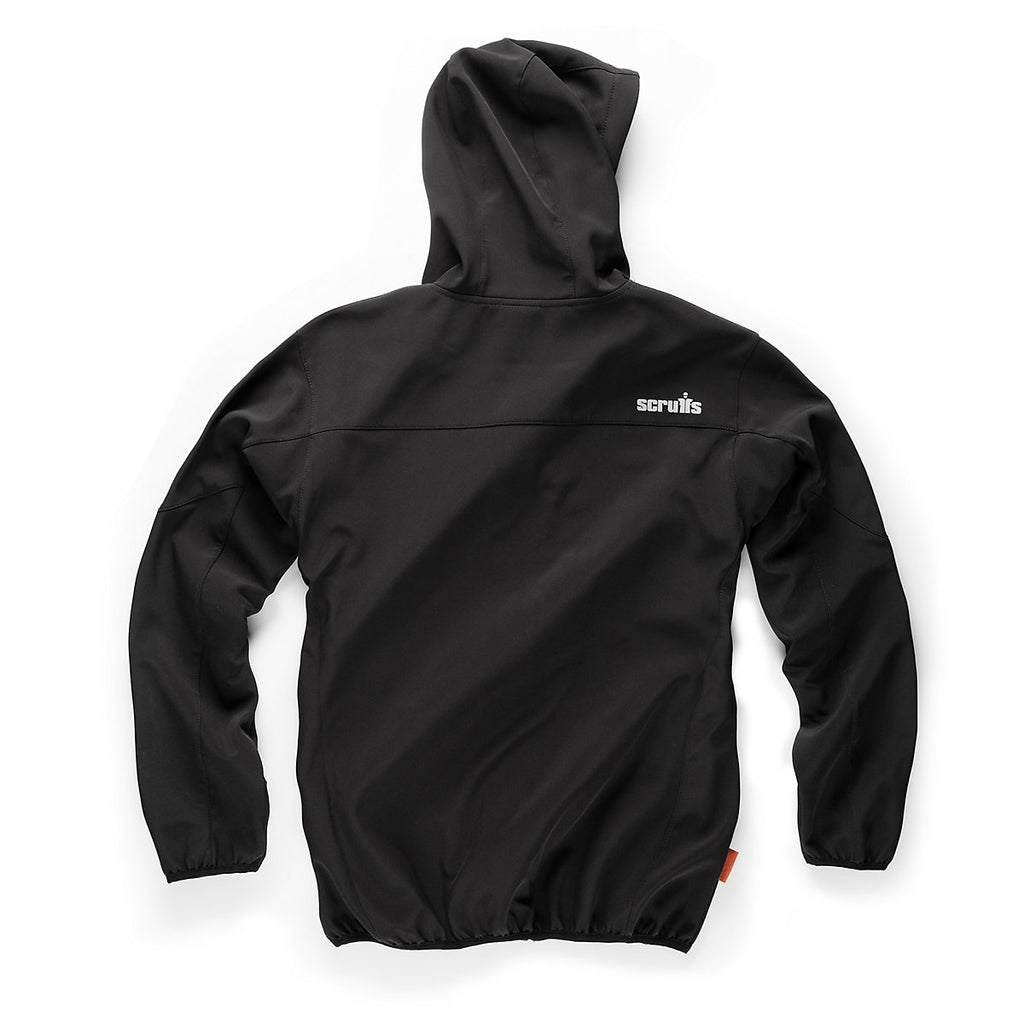 Scruffs Worker Black Men's Softshell jacket, Large