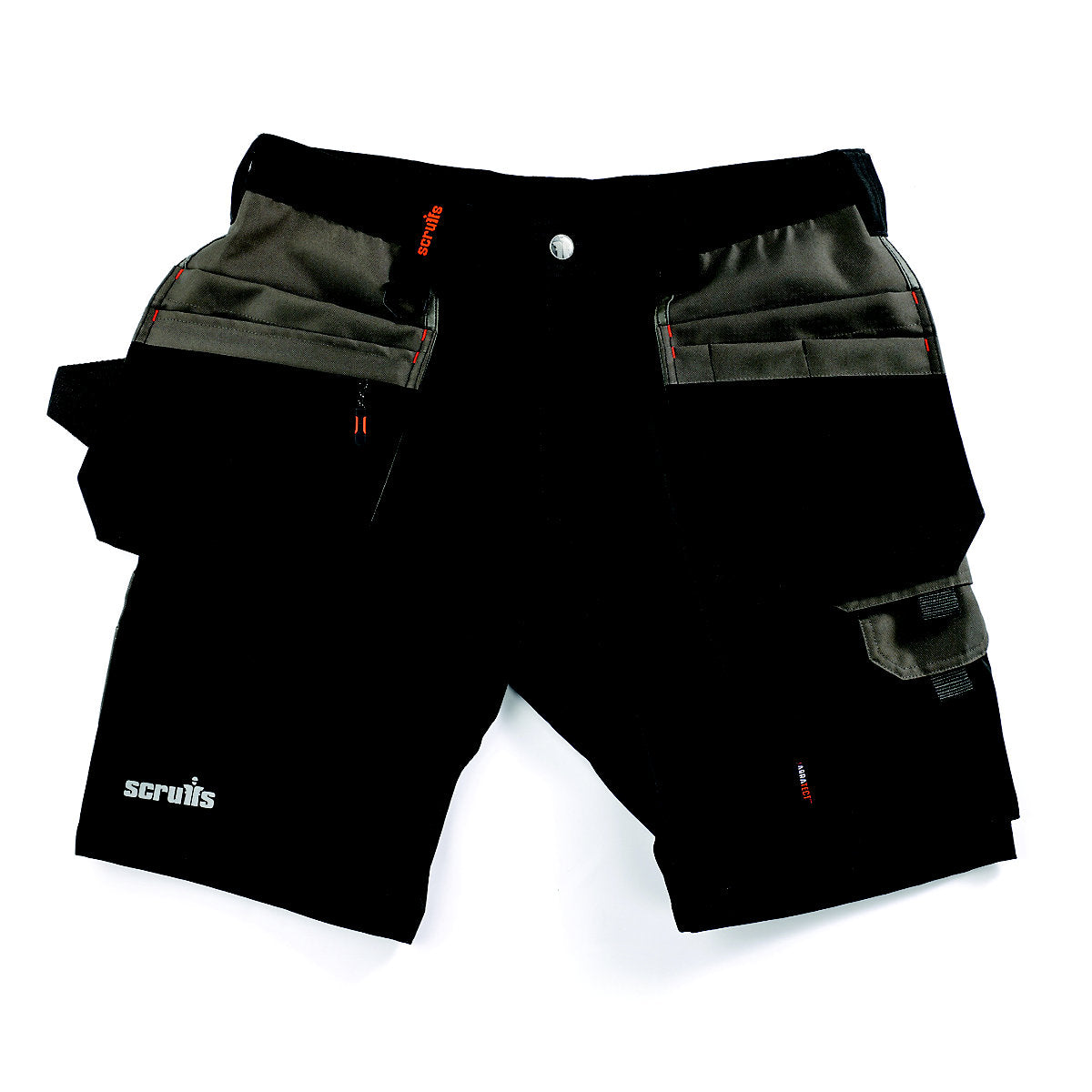 Scruffs Worker plus Black Men's Shorts W32"