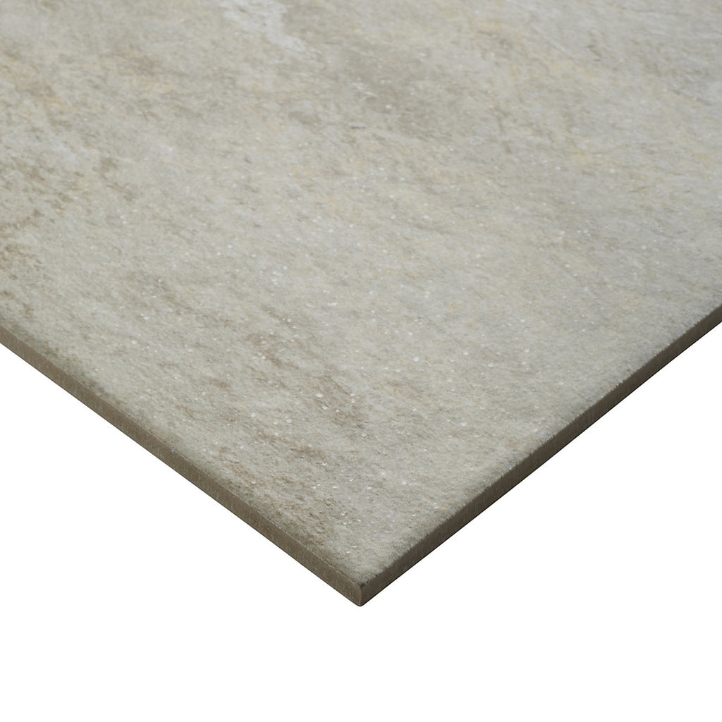 Shaded slate Beige Matt Porcelain Indoor Wall & floor Tile, Pack of 6, (L)300mm (W)600mm