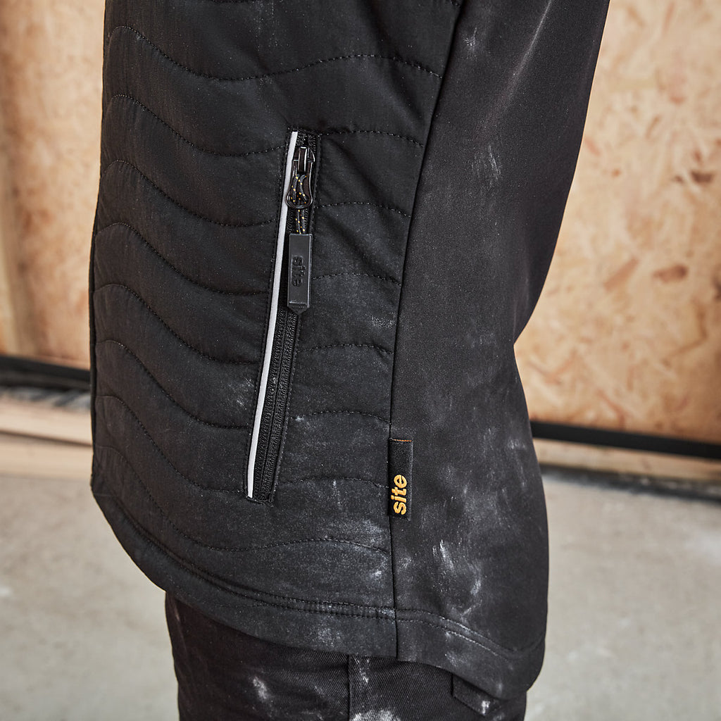Site Black Bodywarmer, Size 10