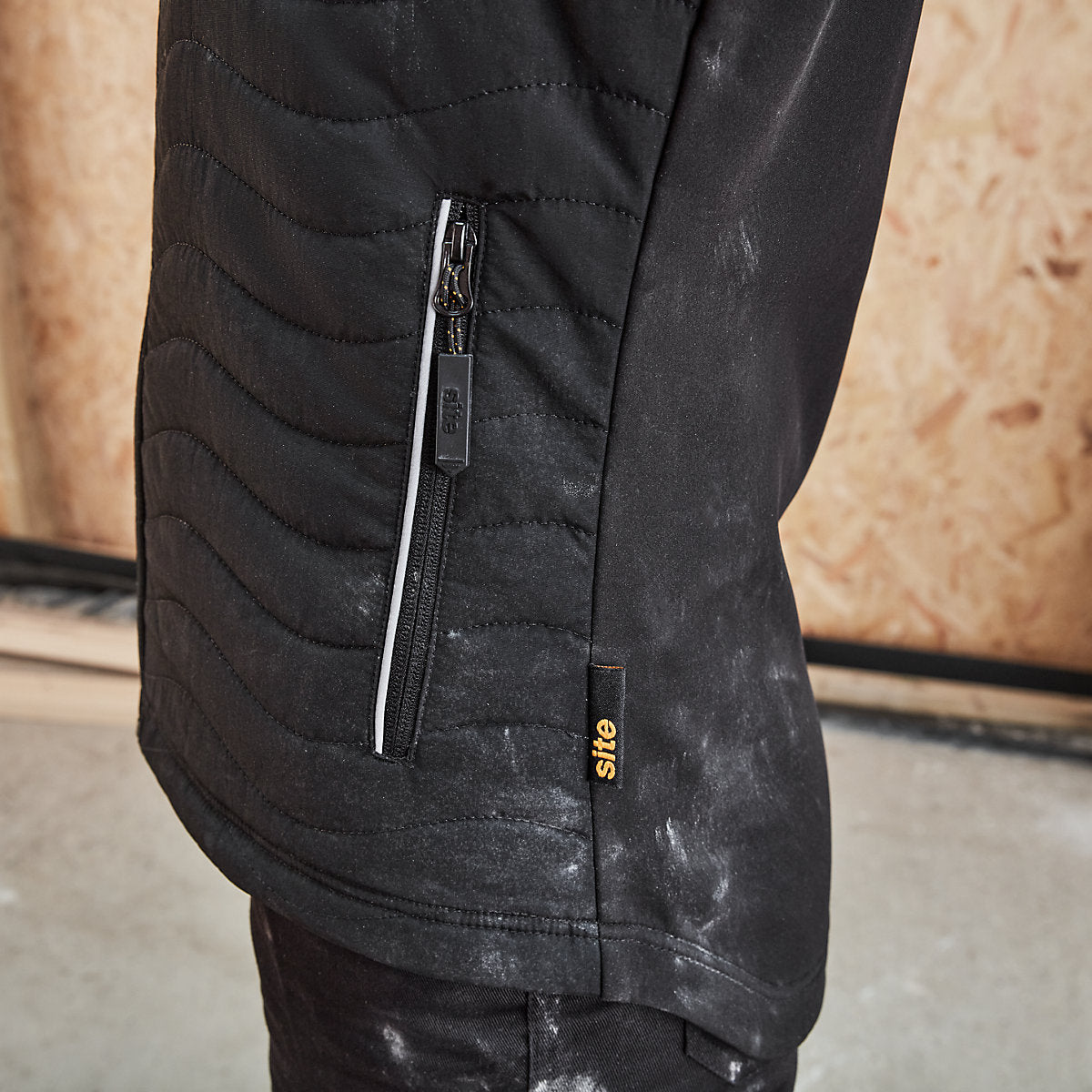 Site Black Bodywarmer, Size 10