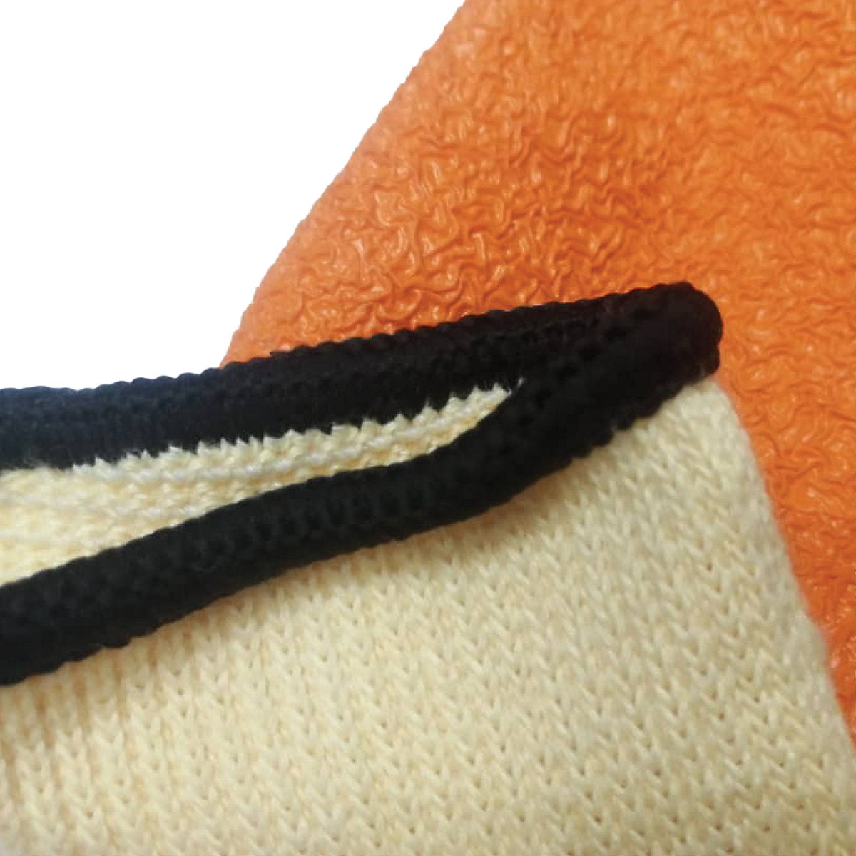 Site Latex & polycotton Orange & yellow Builder's gloves Large, 1 Pair