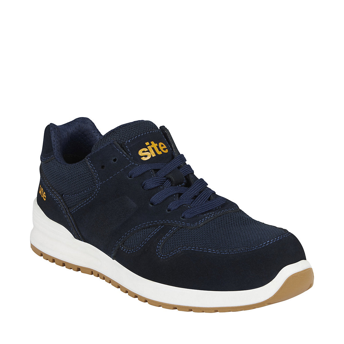 Site Lillak Navy Safety trainers, Size 9