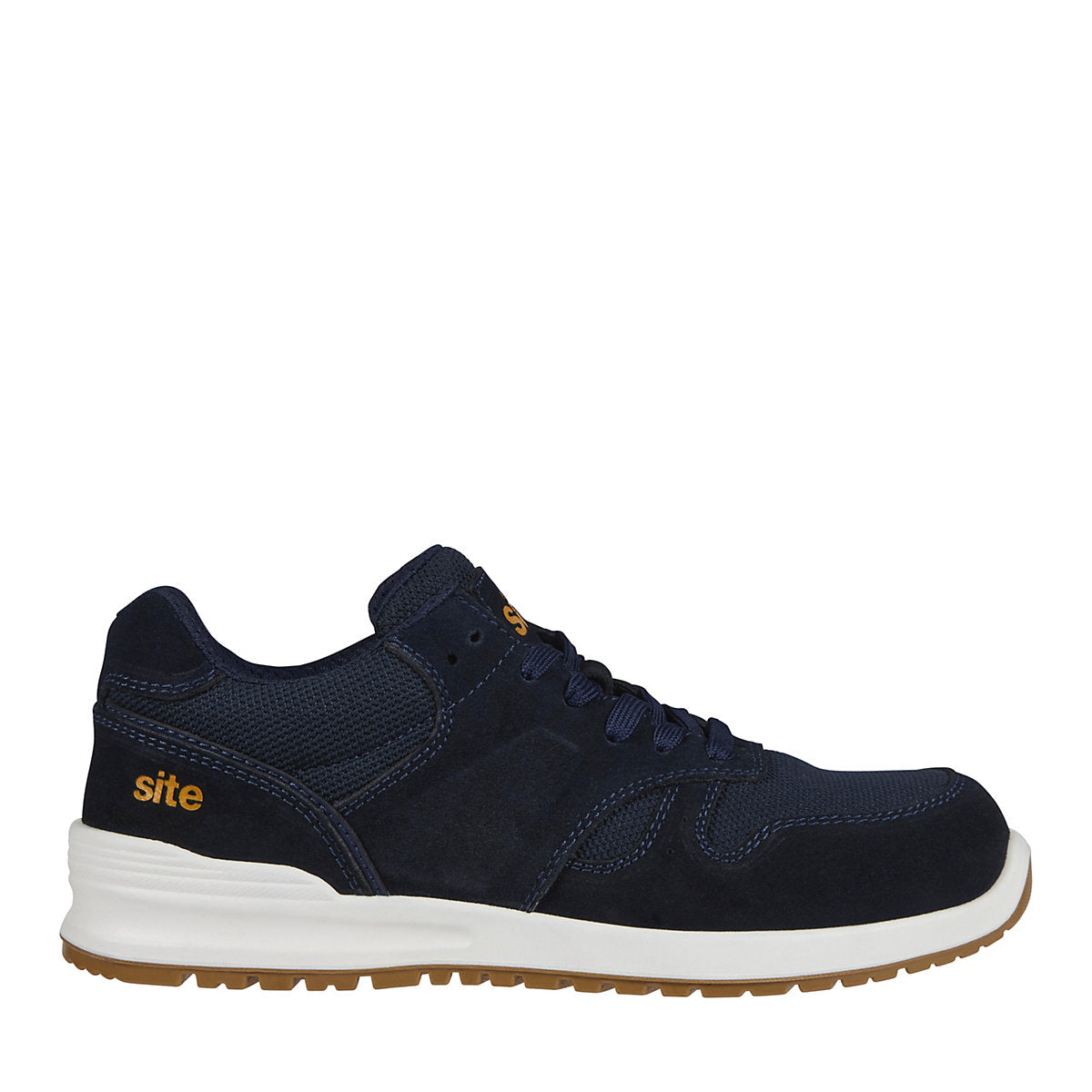 Site Lillak Navy Safety trainers, Size 9