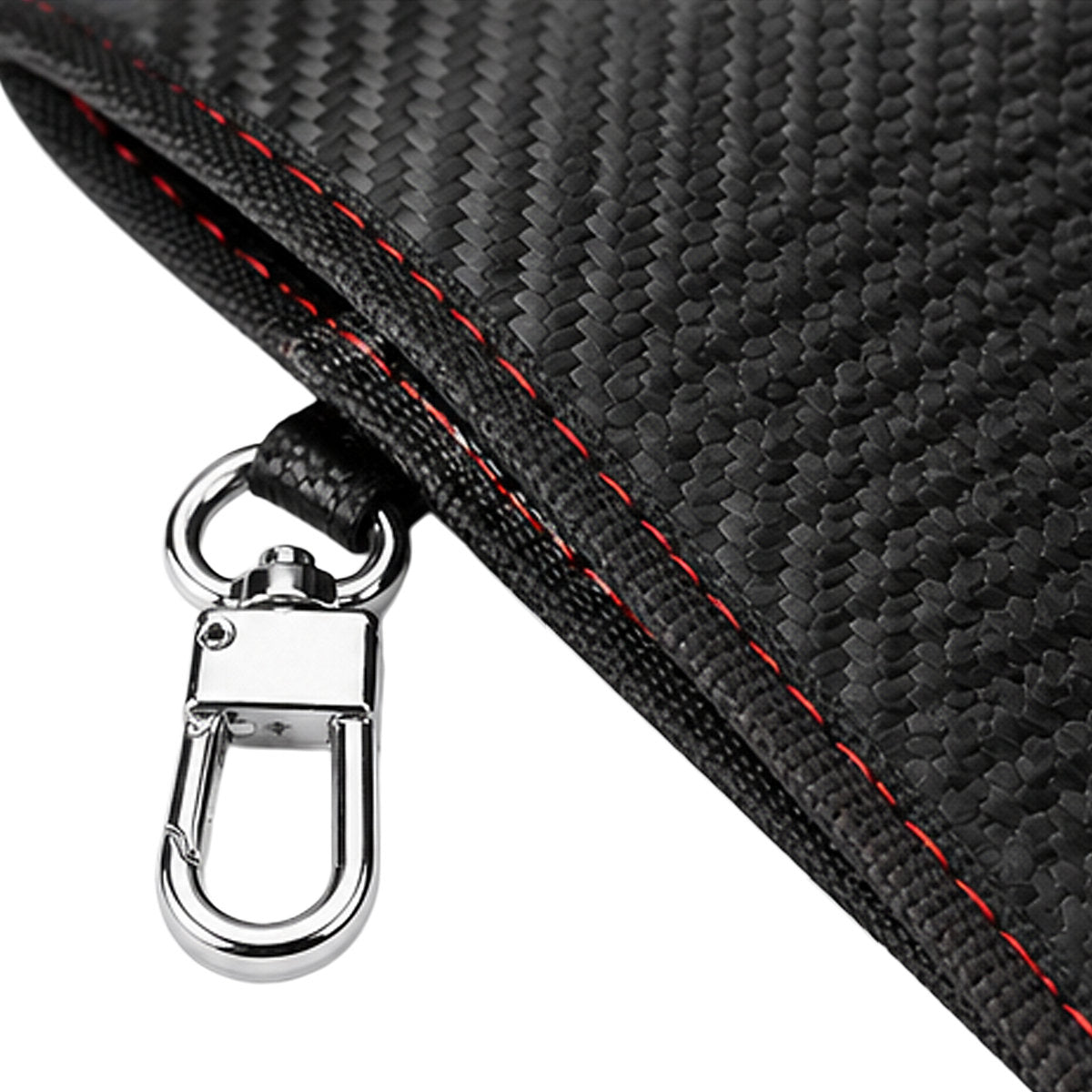Smith & Locke Black PU leather Faraday pouch