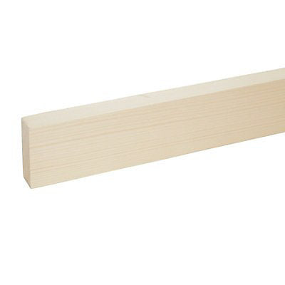 Smooth Planed PSE Whitewood spruce Stick timber (L)2.4m (W)70mm (T)27mm