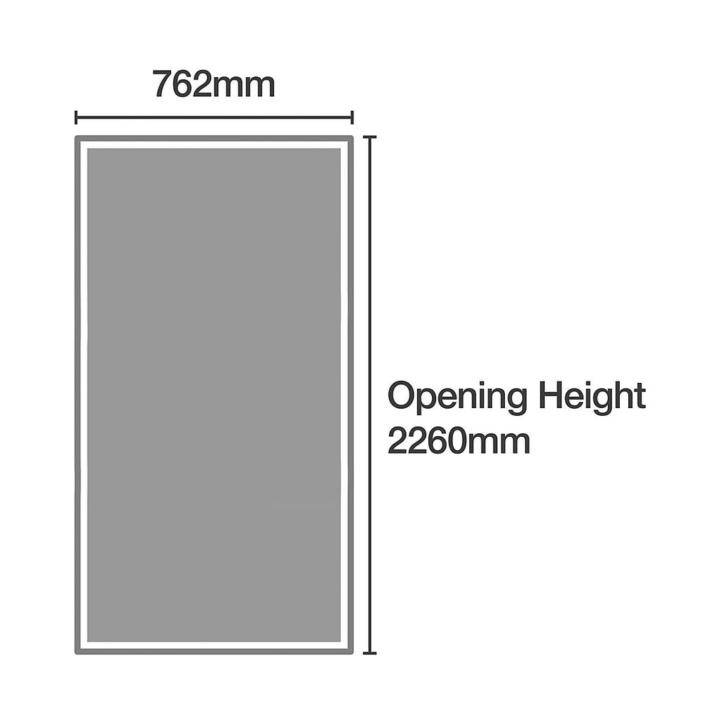 Spacepro Shaker Panel Shaker Mirrored Oak effect 3 Sliding Wardrobe Door kit (H)2220mm (W)2136mm