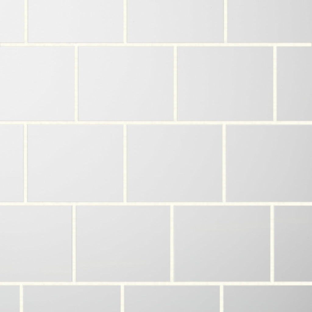 Spezzia White Gloss Ceramic Indoor Wall Tile Sample