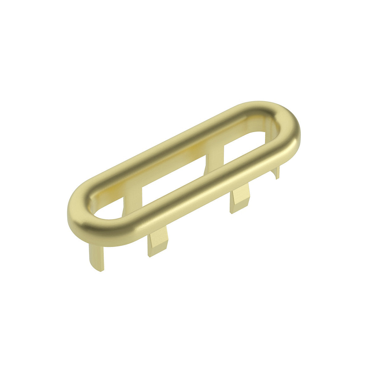 * Standon Brushed Brass effect Plastic Basin Overflow trim