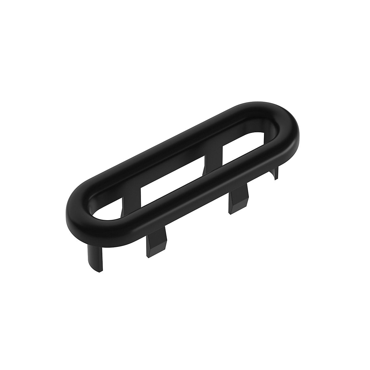 * Standon Matt Black Plastic Basin Overflow trim
