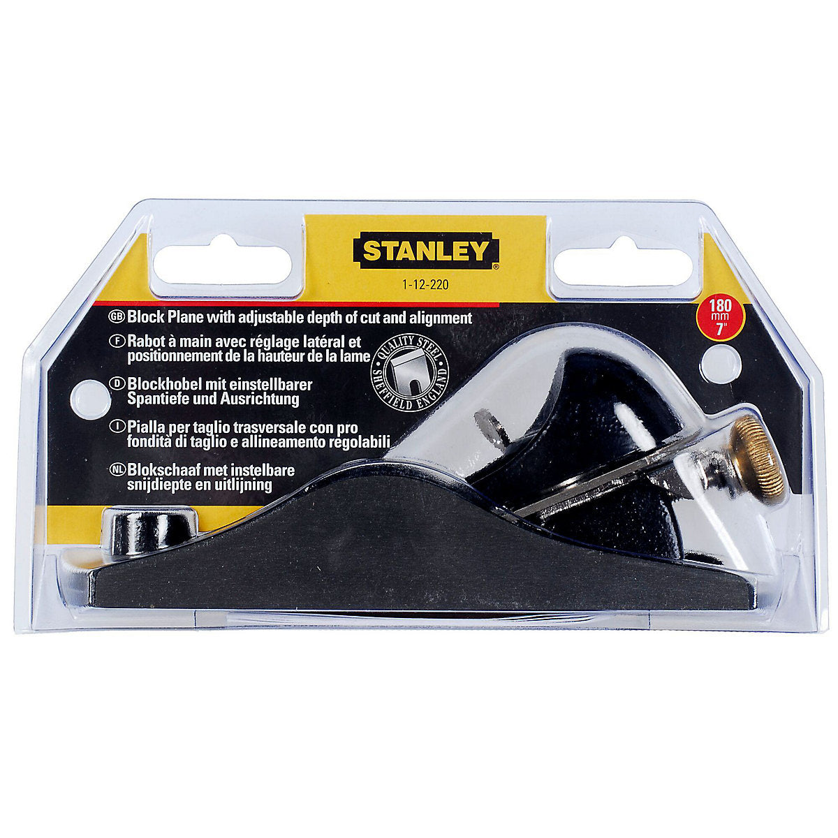 Stanley 40mm Cast iron Block Plane 1-12-220
