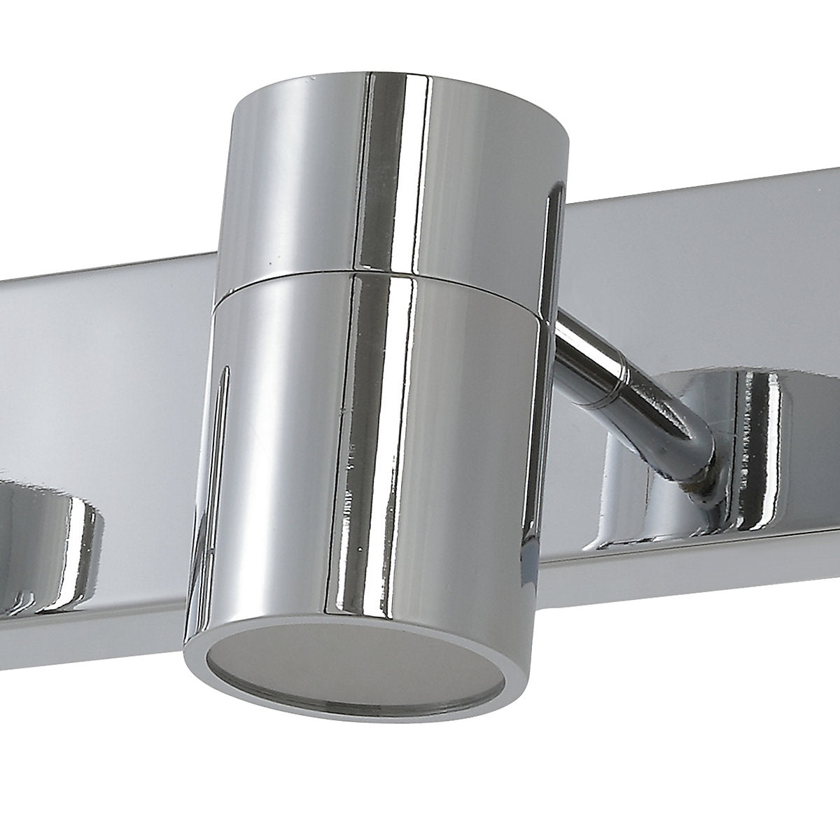 Tellot Silver Chrome effect 3 Light Bathroom Wall light
