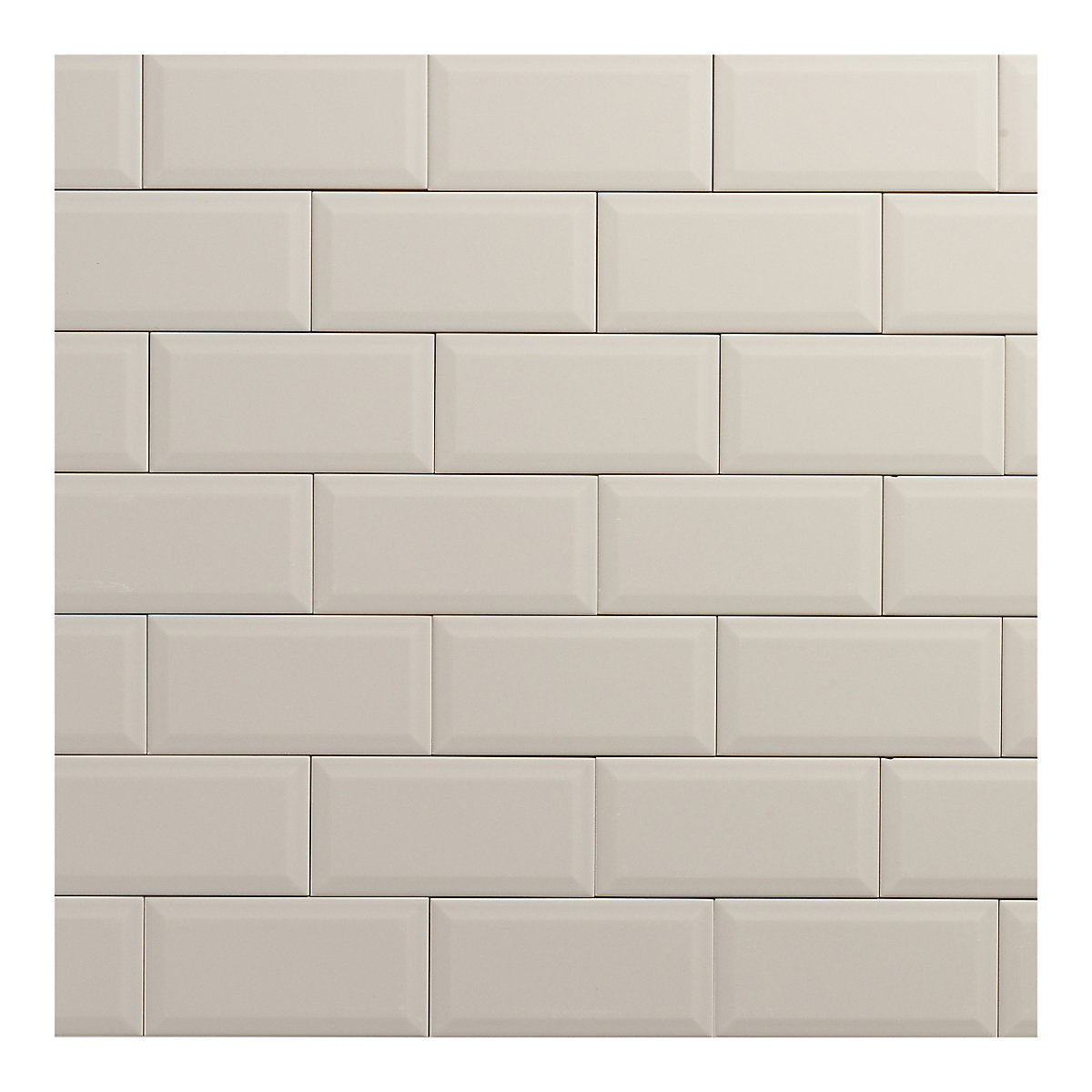 Trentie Taupe Gloss Textured Ceramic Indoor Wall Tile Sample