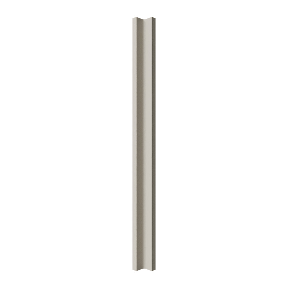 Tydeman Matt pebble Tall Corner post, (W)59mm (L)895mm