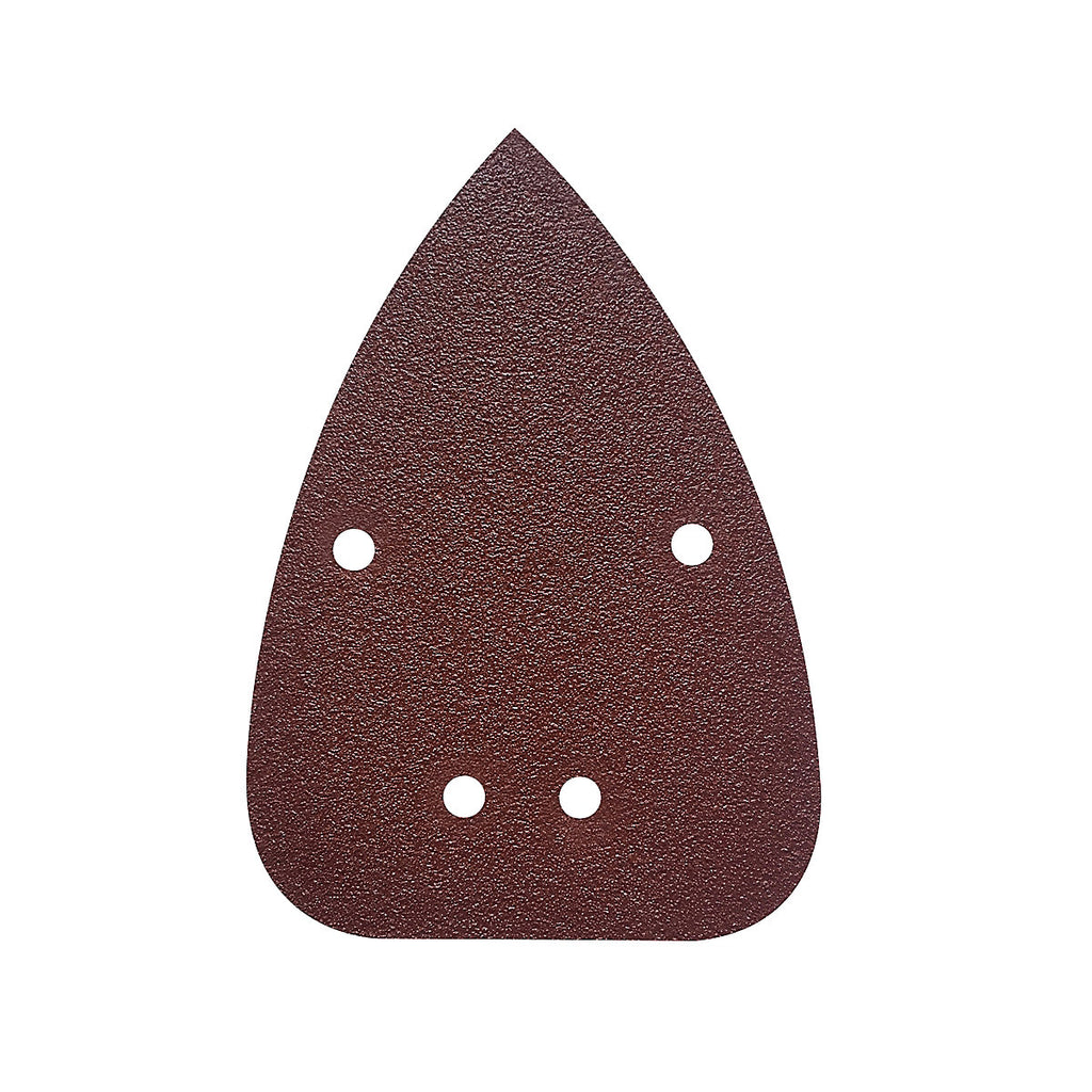 Universal Fit 80 grit Red Sanding sheet (L)135mm (W)95mm, Pack of 5
