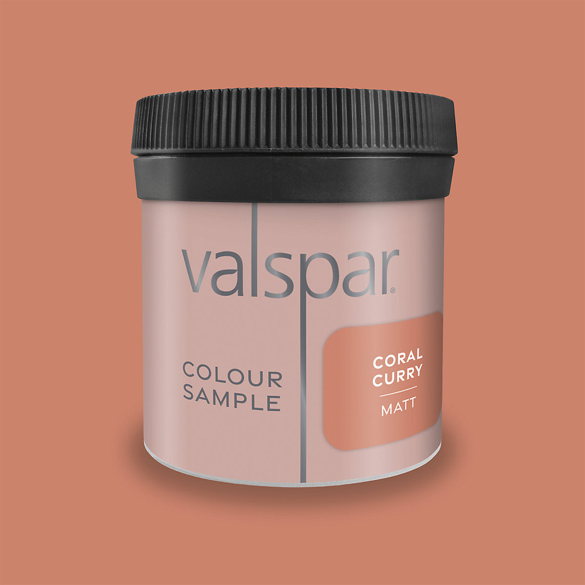 Valspar Coral Curry Matt Wall & ceiling Paint, 50ml Sample