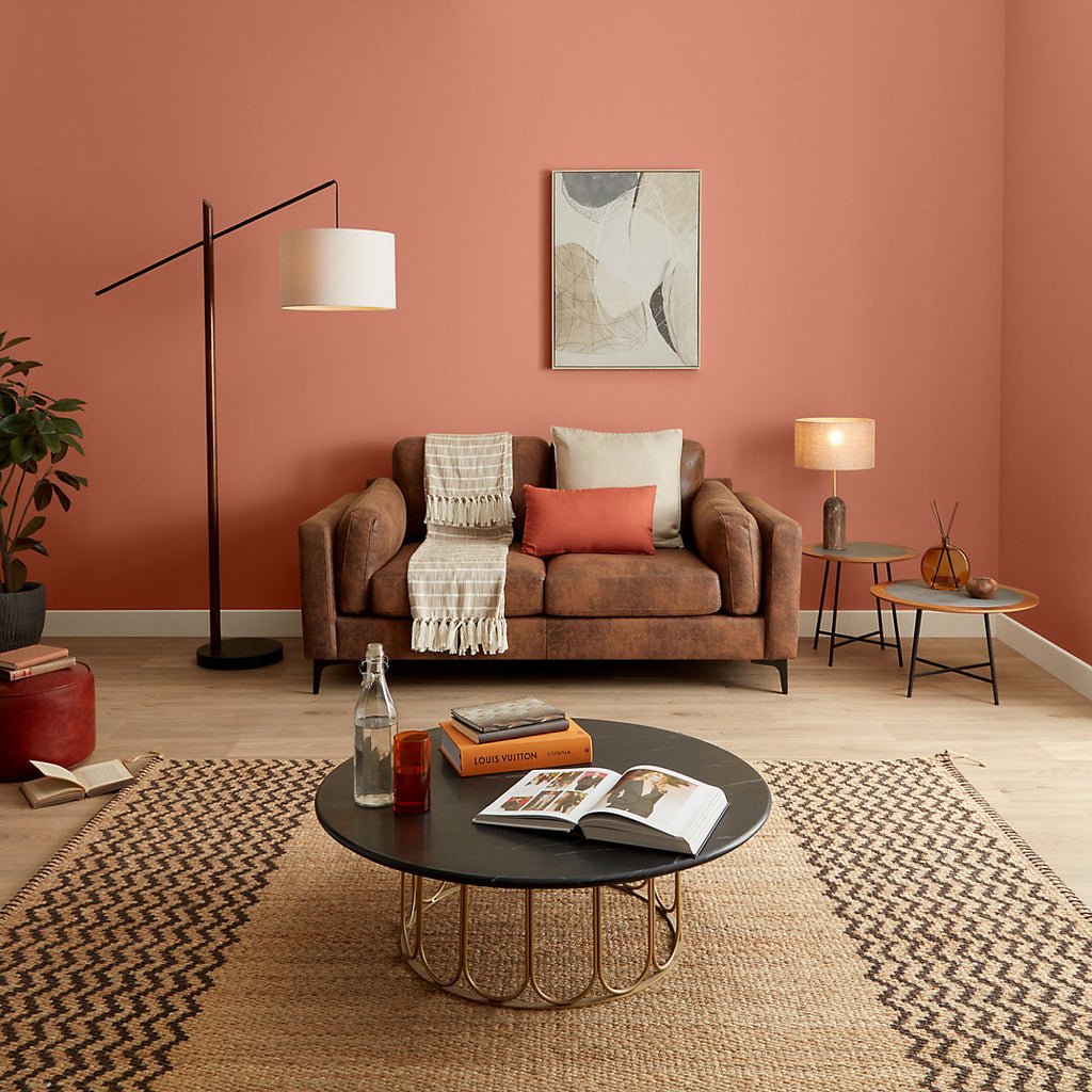 Valspar Coral Curry Matt Wall & ceiling Paint, 50ml Sample