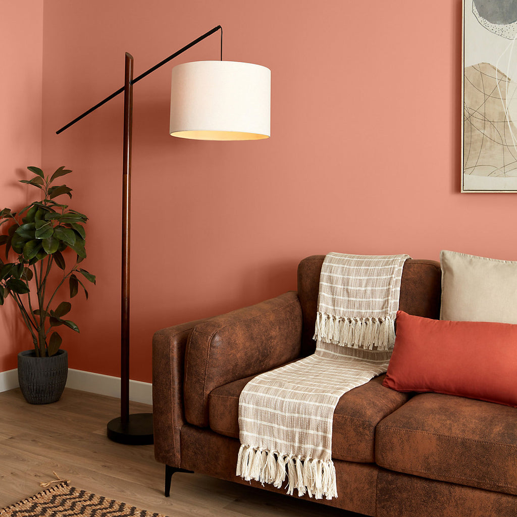 Valspar Coral Curry Matt Wall & ceiling Paint, 50ml Sample