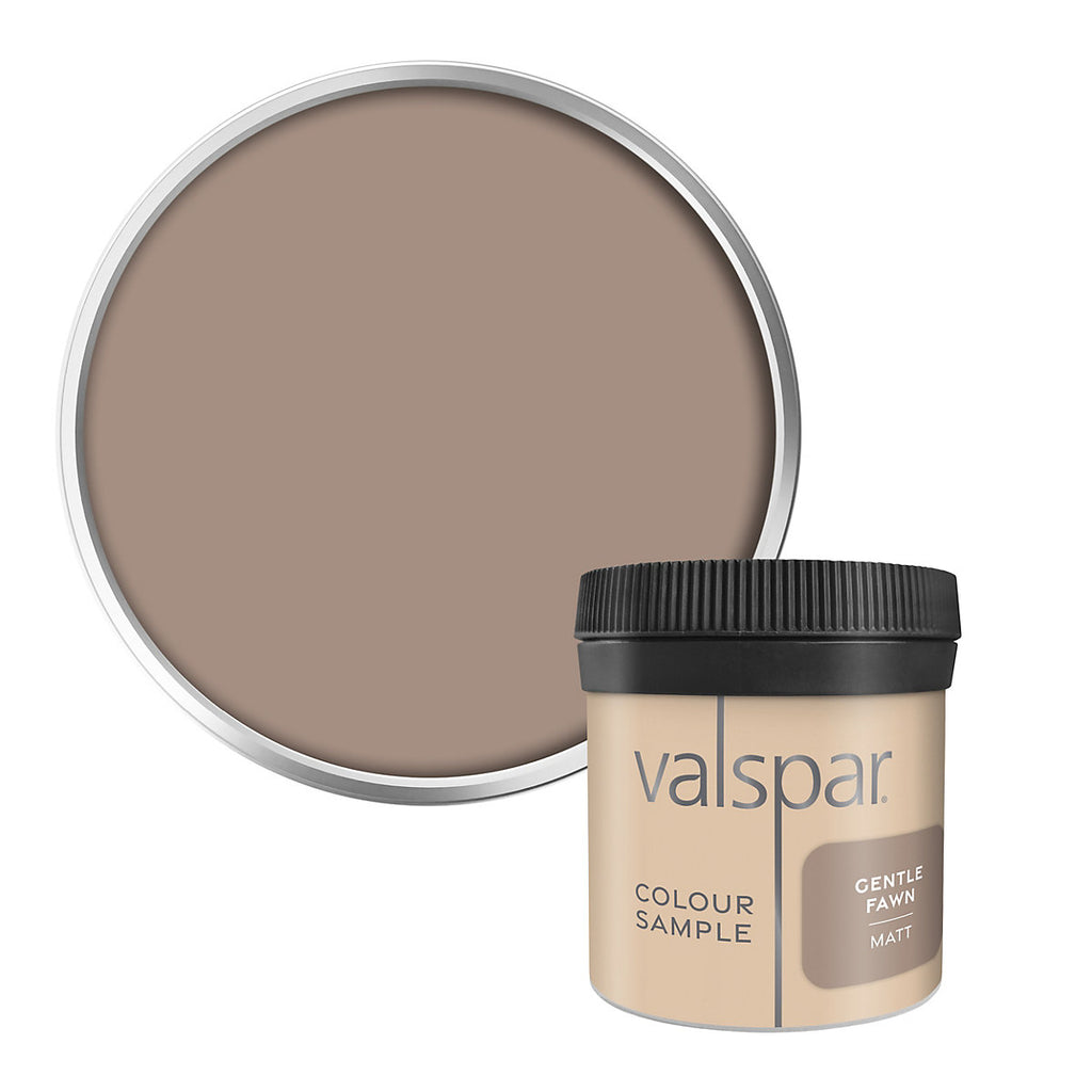 Valspar Gentle Fawn Matt Wall & ceiling Paint, 50ml Sample