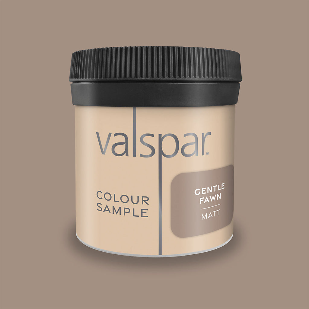 Valspar Gentle Fawn Matt Wall & ceiling Paint, 50ml Sample