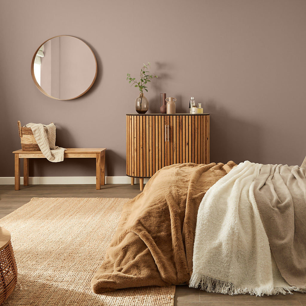 Valspar Gentle Fawn Matt Wall & ceiling Paint, 50ml Sample