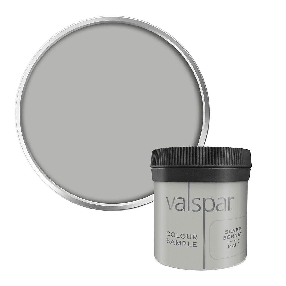 Valspar Silver Bonnet Matt Wall & ceiling Paint, 50ml Sample