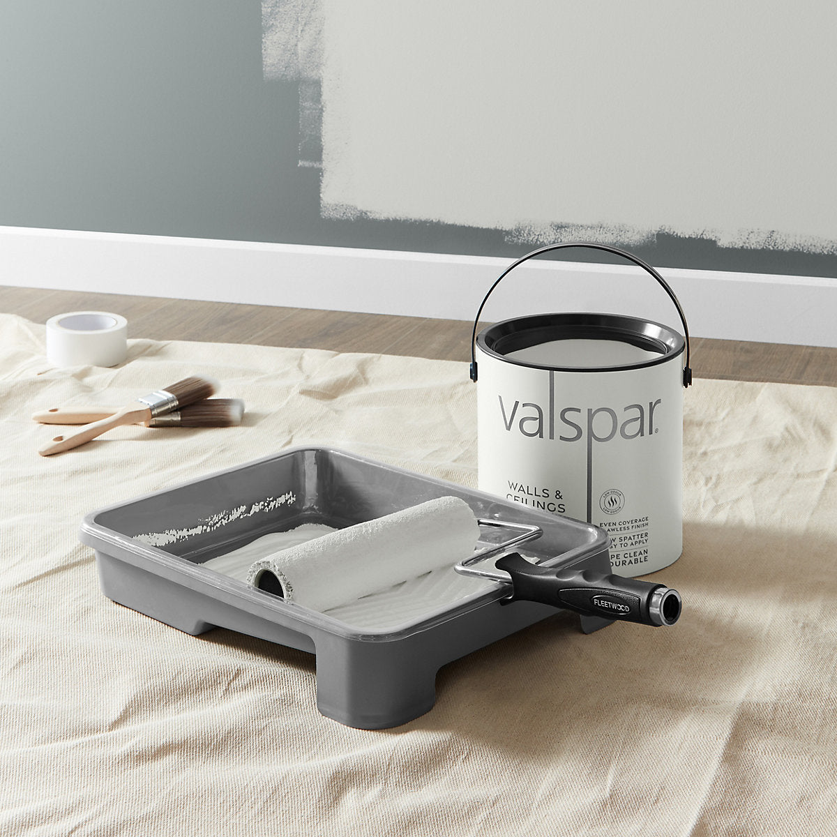 Valspar Silver Bonnet Matt Wall & ceiling Paint, 50ml Sample