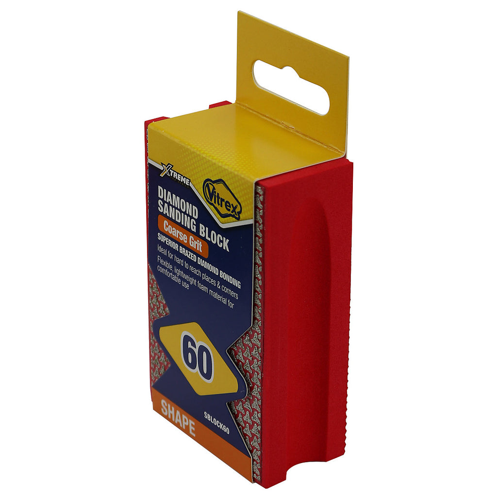 Vitrex Xtreme Diamond Coarse 60 grit Sanding block