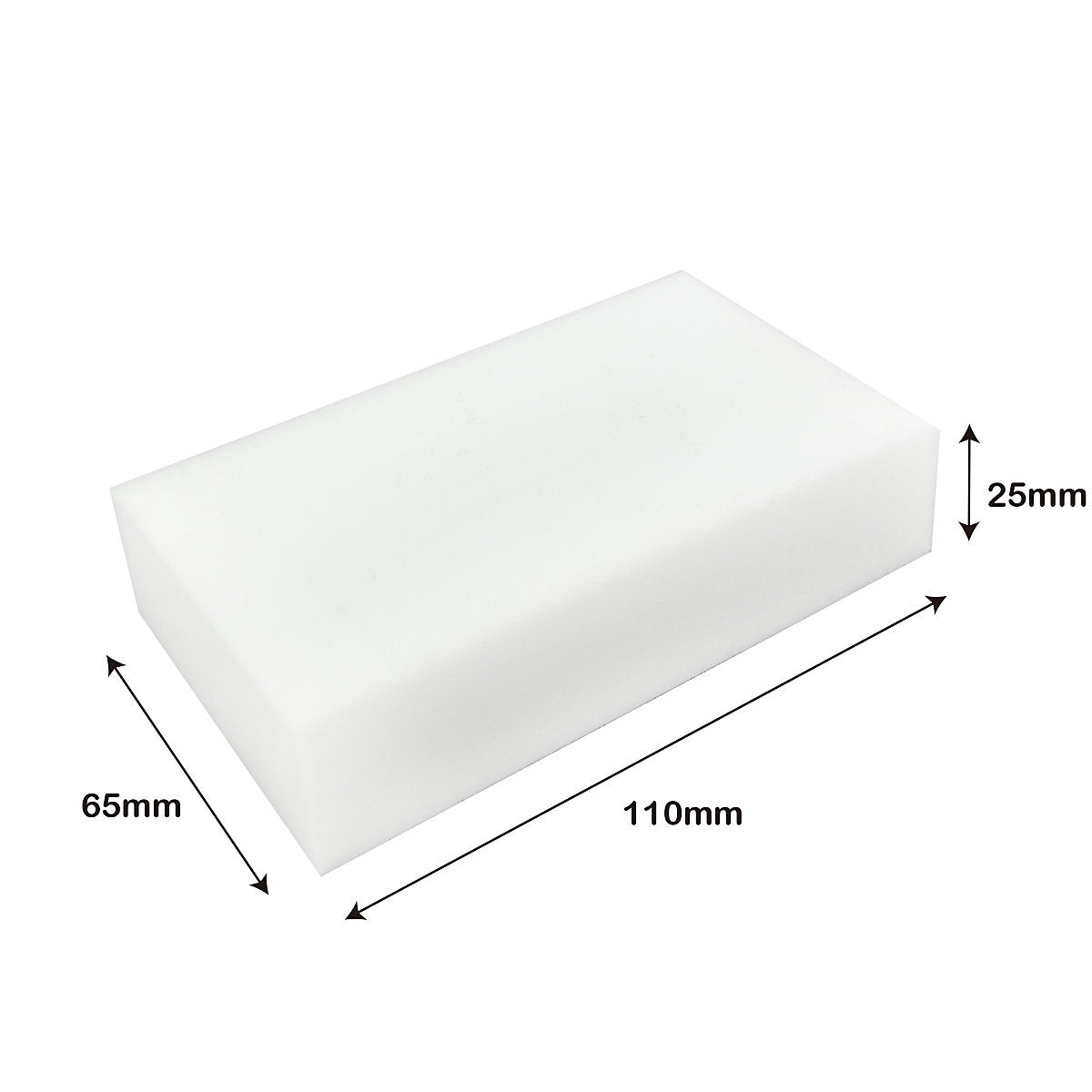 White Melamine Multi-surface Magic eraser, Pack of 3